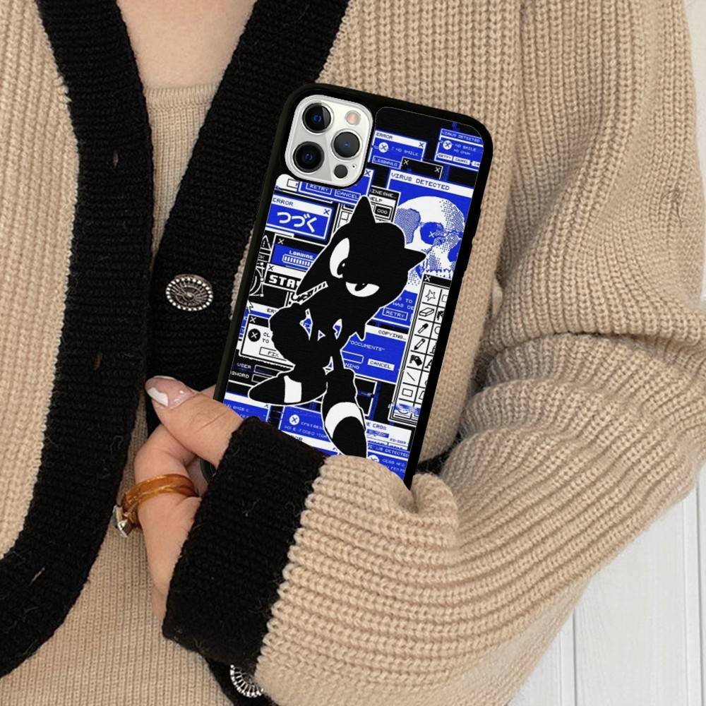 Game Sonic Movie Anime Phone Case For IPhone 17 Pro 16 Plus 16 Pro Max 15 14 13 12 11 PC+TPU Back Cover