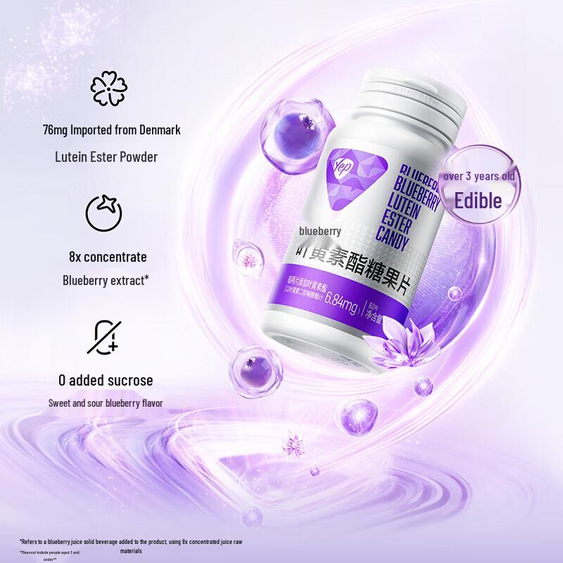 Таблетки By-Health с эфирами лютеина и черникой