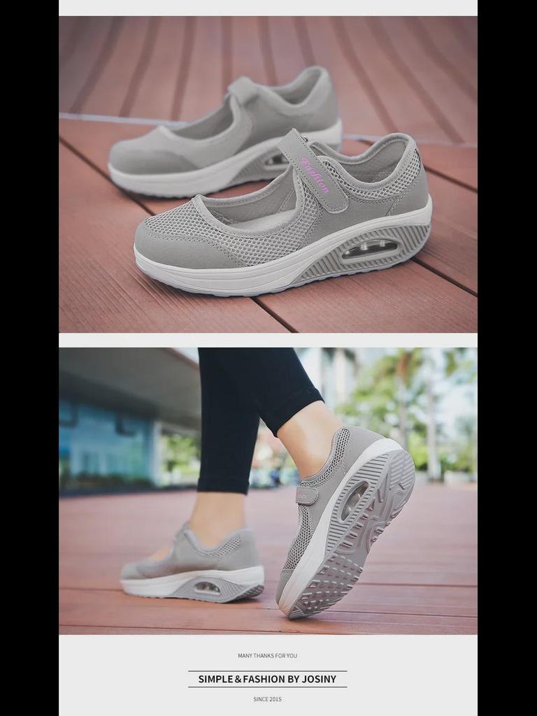 Женские легкие низкие кроссовки с воздушной подушкой и липучкой 2023 года