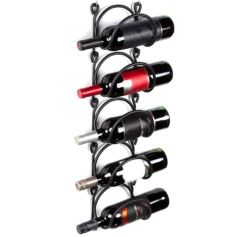 Кованая металлическая вешалка для полотенец для декора стены ванной комнаты, изогнутая отделка, органайзер для ванной комнаты