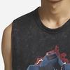 Nike Тренировочная майка с принтом Dri-FIT, мужские топы, черные DX0909-010