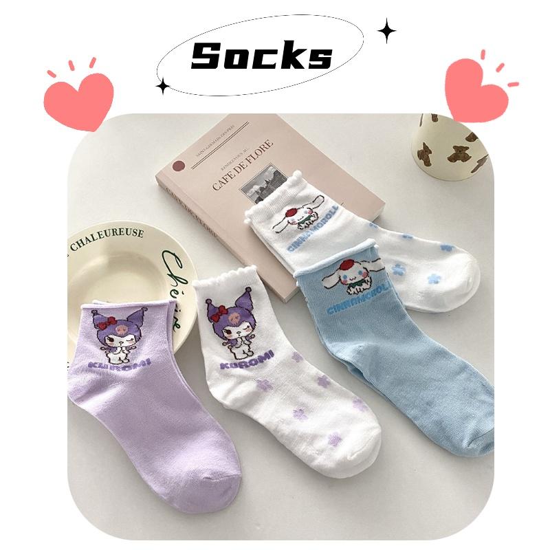 Kawaii Japanese Style Socks For Women Cartoon Characters Anti-odor Function Spring 2022 Collection