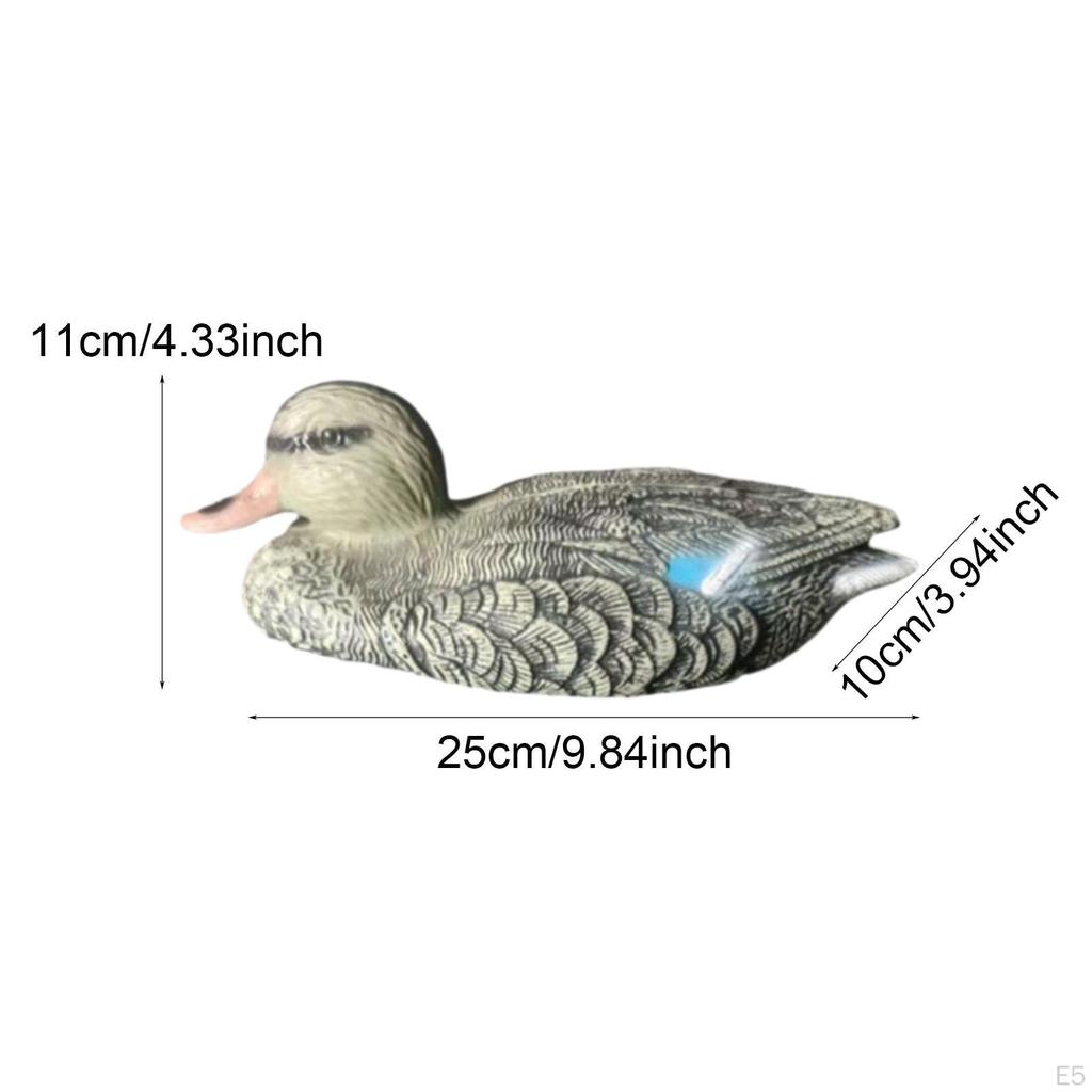 Duck Decoy Statue Fake Versatile Hunting Pond Decor for Patio