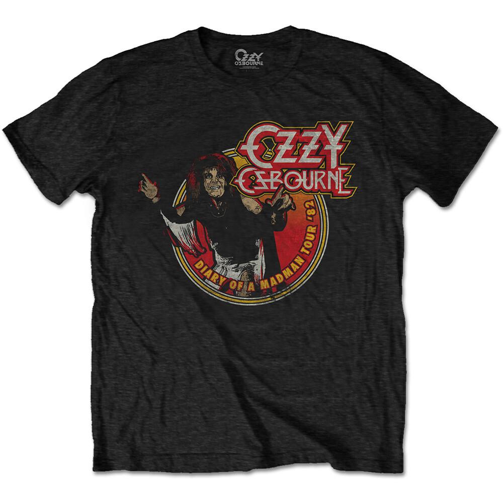 Ozzy Osbourne Diary Of A Madman Tour '82 Shirt S-4XL Band T-shirt