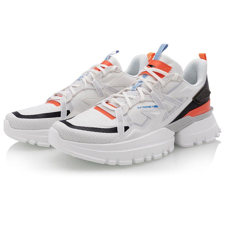 Li-Ning UT Street Fashion Повседневная обувь Унисекс Кроссовки Черный Белый AGLQ045-1