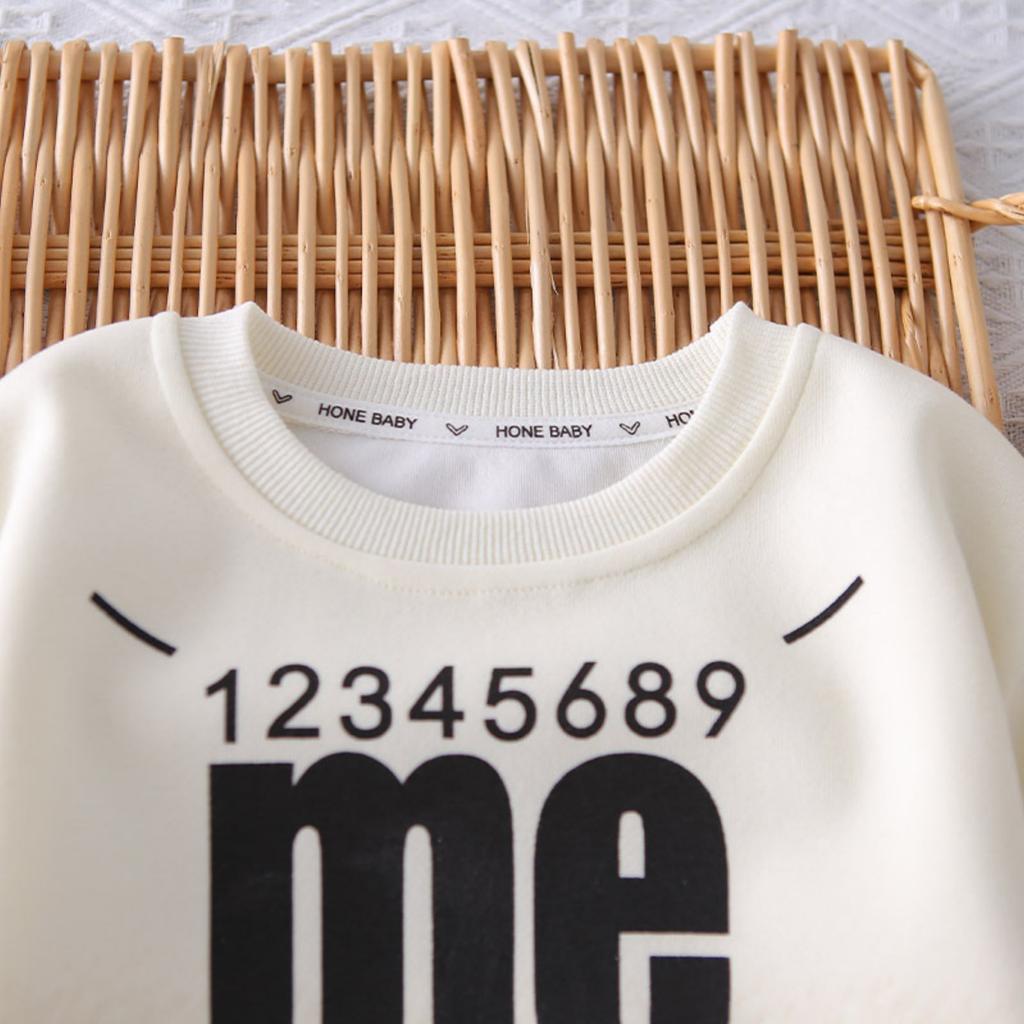 Детский повседневный комплект с длинным рукавом, удобные наряды для повседневной носки