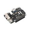 Карта расширения PCIe M.2 NVMe для Raspberry Pi 5 с портами USB 3.2 и двумя портами Ethernet 2,5 Гбит/с, поддержка загрузки с SSD