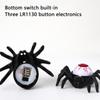 Halloween Eyeball Lamp Spider Back Popping Eyeball Candle Light Party Atmosphere Decoration Supplies Led
