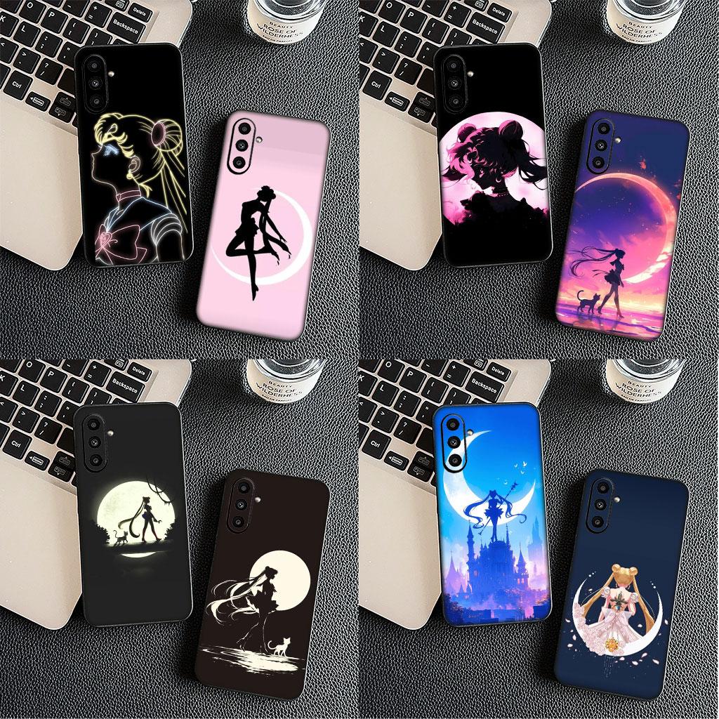 Anime S-Sailors Girl Moons Poster Phone Cover for Samsung Galaxy S22 S21 S20 Fe Ultra S9 Plus + A13 A22 M21 M31 M55 M15 Case