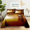 Bed Sheet Pillowcase Bedding Set Linens Cover Senic Queen King Double Size 220x240 Trees for Bedroom Soft Twin Full Single New
