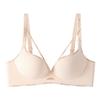 Traceless mood, leopard print underwear, women gather small breasts, show big anti-sagging, close secondary breasts, pure desire, sexy bra cover