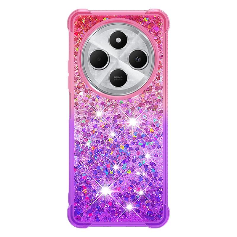 Чехол для Xiaomi Redmi 14C на Funda Xiaomi Redmi 14C Чехол Glitter Dynamic Liquid Чехол для Xiomi Redmi14C Чехлы для телефонов Coque
