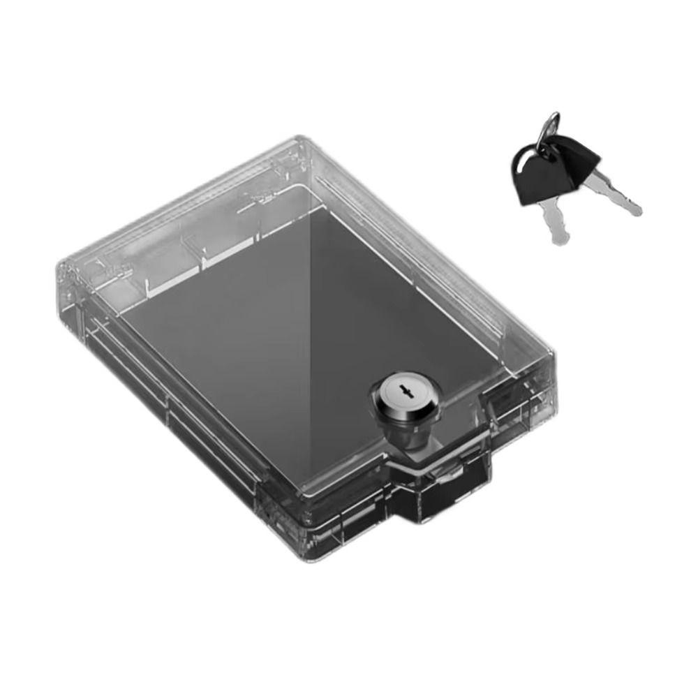 Lockable Child Safety Cover Childproof Light Switch Plate Covers Air Conditioner Panel Cover  Home