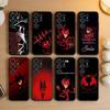 H-Haz-bins Phone Case For Samsung S26,S25,S24,S23,S22,S21,S20,Ultra,Plus,FE Black Soft Cover