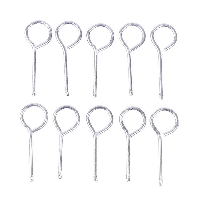 100 шт. огнетушителей круглый железный штифт с отверстием клапан предохранительный штифт железная проволока штифт для порошкового огнетушителя