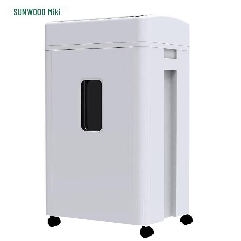 Шредер SUNWOOD HM806 с перекрестной резкой и высоким уровнем безопасности, штекер CN (адаптер в комплекте)