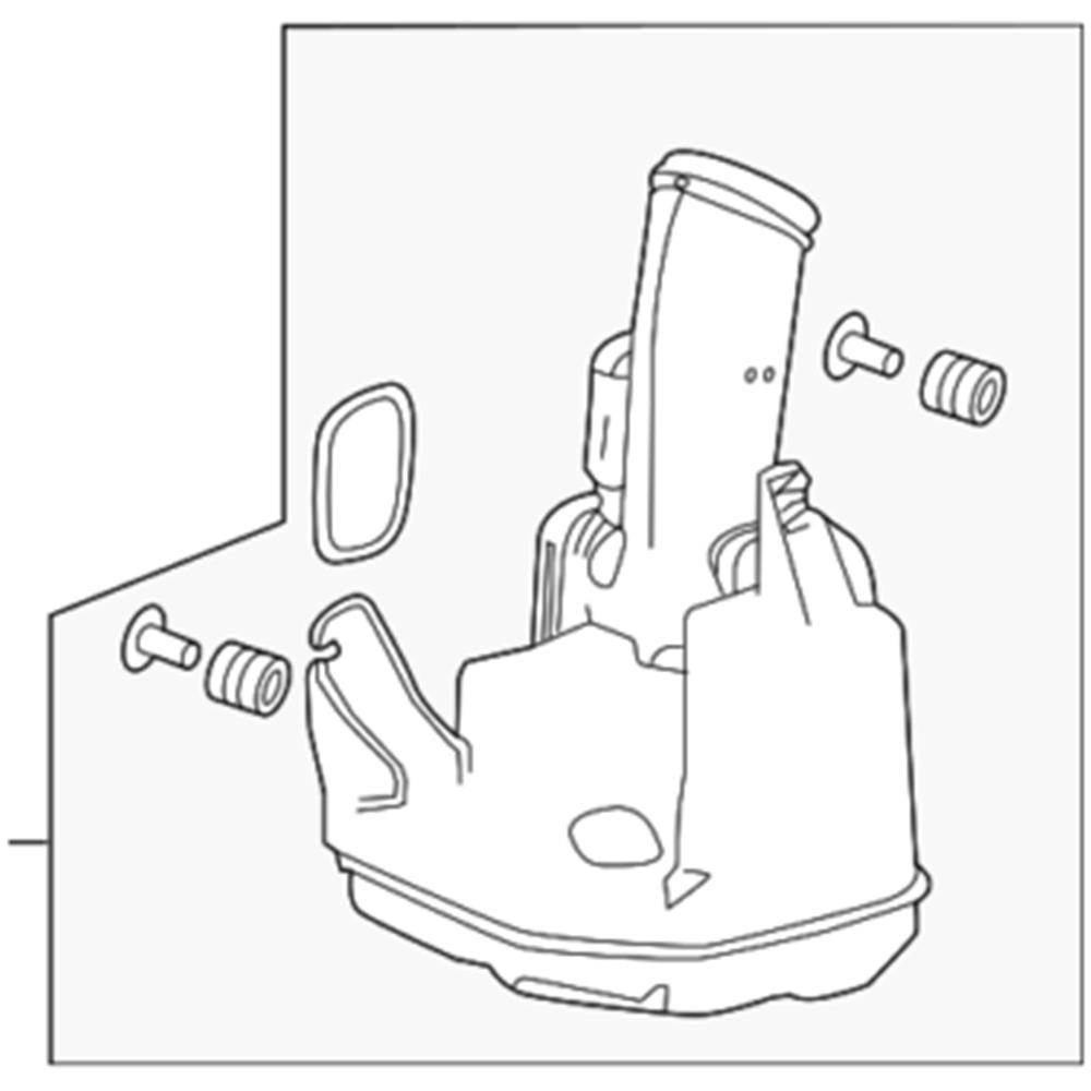 Воздухоочиститель впускной нижний резонатор для Honda Accord 2013 2014 2015 2016 2017