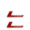 Metal 3D Car Emblem Black Series Sticker Suitable for Car SUV Motorcycle Hood Trunk Fenders Side Doors Body Decoration Decal Accessory