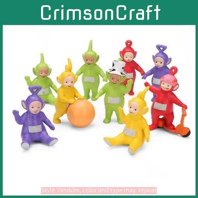 Милая ПВХ детская фигурка игрушка подарок Телепузики аксессуар для чехла телефона 5-9 см/1,96-3,54 дюйма)