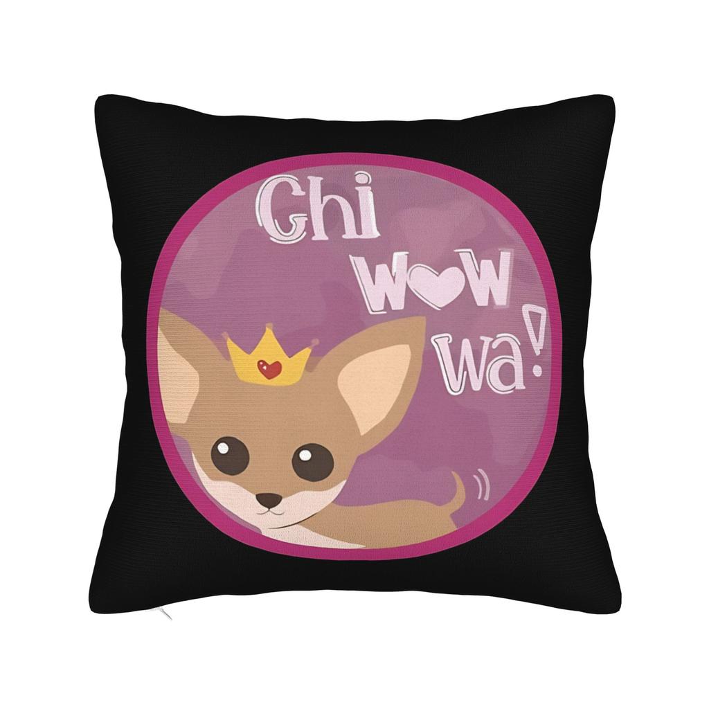 Pillow Cover CChis SSweet HHome Cat Novelty Pillow Case For Sofa Home Decor Pillowcases