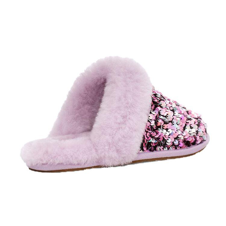 UGG Scuffette II Stellar Sequin Slide Женские шлепанцы Светло-фиолетовый 1112304-LFST