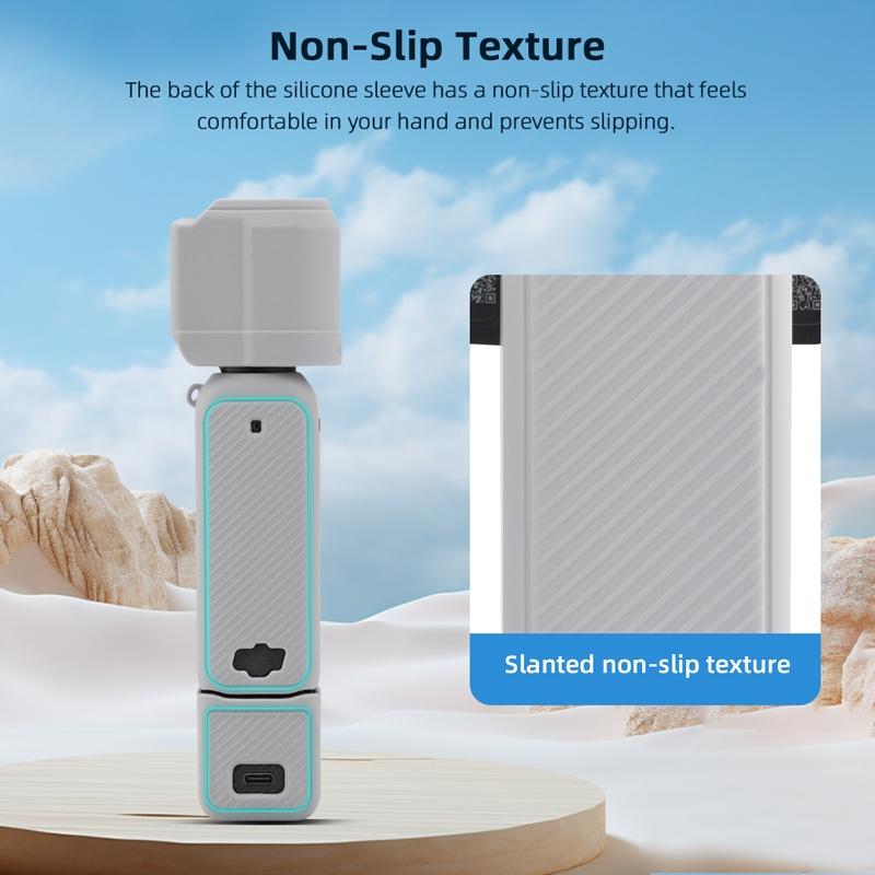 Для DJI Osmo Pocket 3 силиконовый чехол Gimbal Camera ручка против царапин мягкий защитный чехол крышка объектива противоударная крышка