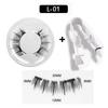 Glue Free Magnetic Eyelashes with Clip DIY False Eyelash Clusters  Lady Makeup Tools