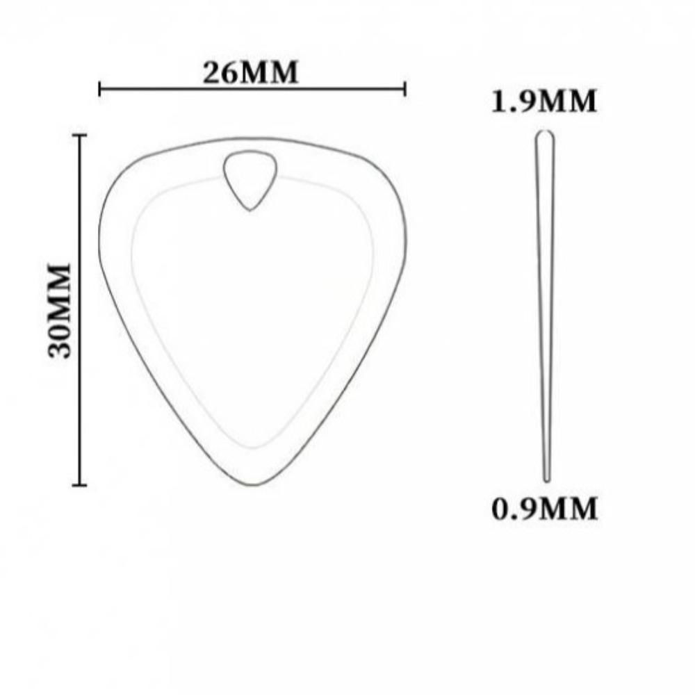 Треугольный медиатор Collares Подвеска Gestures Metal Гитарный медиатор Гитарное ожерелье Медиатор Укулеле