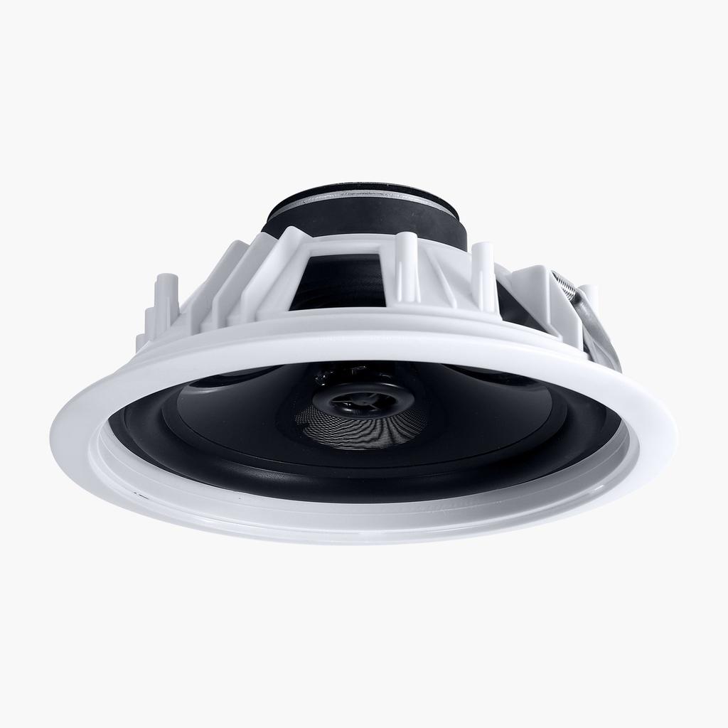 Bluetooth Ceiling Speakers, 203.2mm, In Ceiling & In-Wall Speaker System with Amplifier, 2-Way Flush Mount Speakers, for Damp Humid Placement, Home