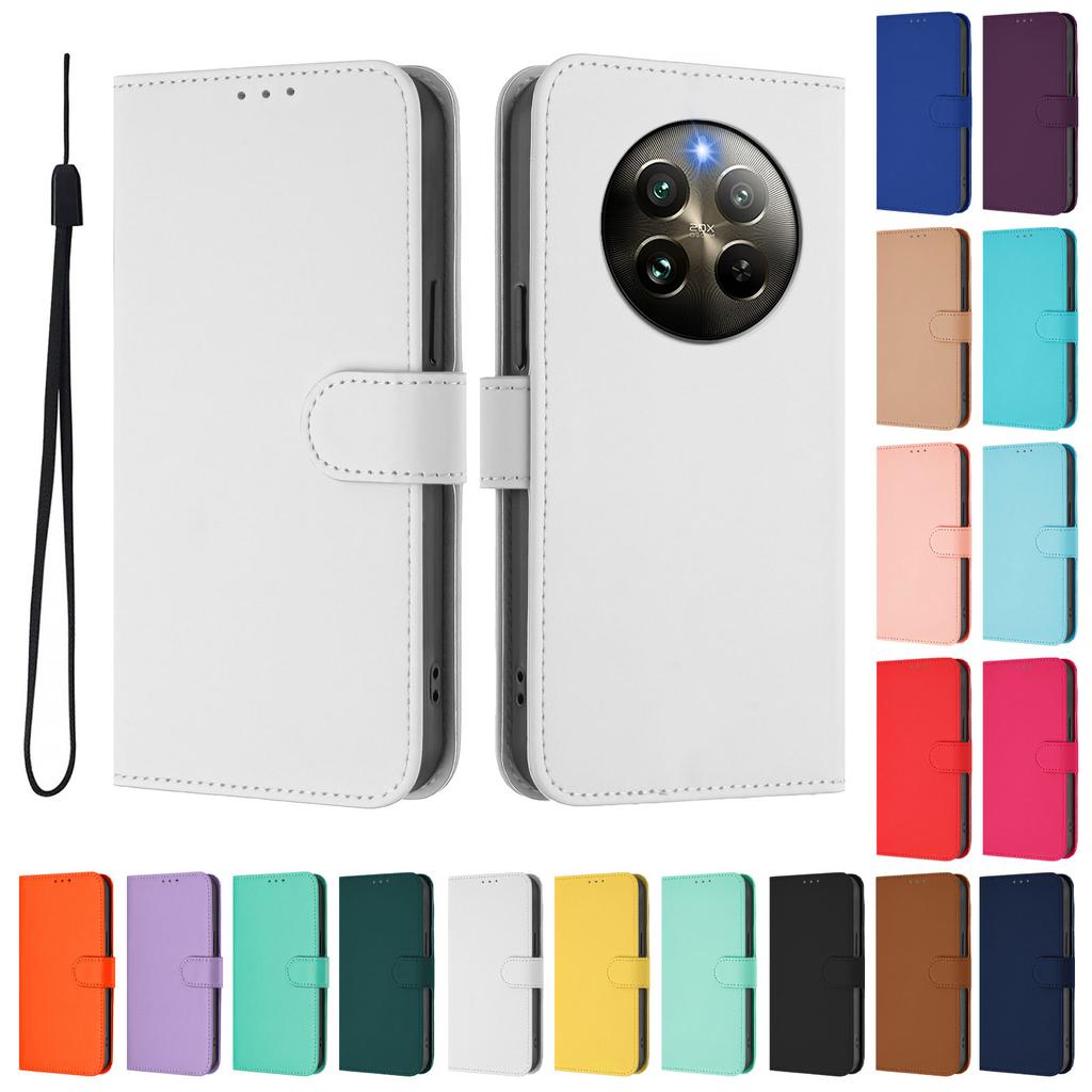 Чехол-книжка для кошелька для Redmi Note 14 Pro 4G 5g Чехол на для Xiaomi Redmi Note14 Pro Plus 5G Кожа Однотонный Защитные сумки