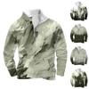 Spring And Autumn Men's Standing Collar Sweatshirt Is Outdoor Casual Sweaters Tops