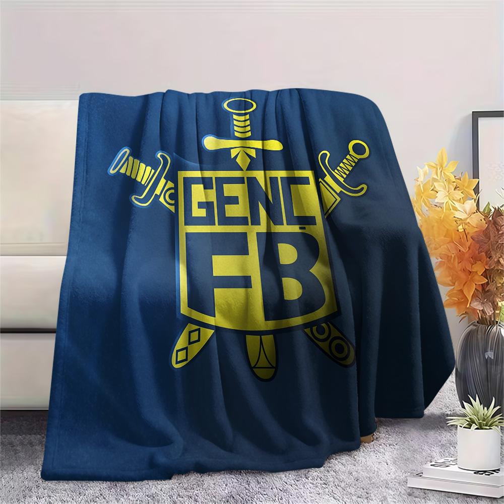 Fenerbahçe Youth Print Flannel Blanket, High quality Comfortable for All Seasons, Home Decor, Warmth and Comfort