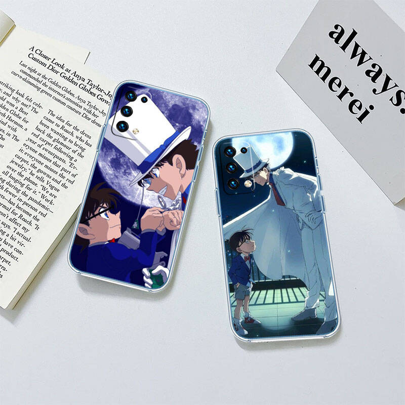 MH39 Detective Conan Phone Case for Motorola Edge 20 30 S30 40 50 Fusion Lite Plus Pro Neo Ultra One Power Action Macro Hyper Vision Zoom