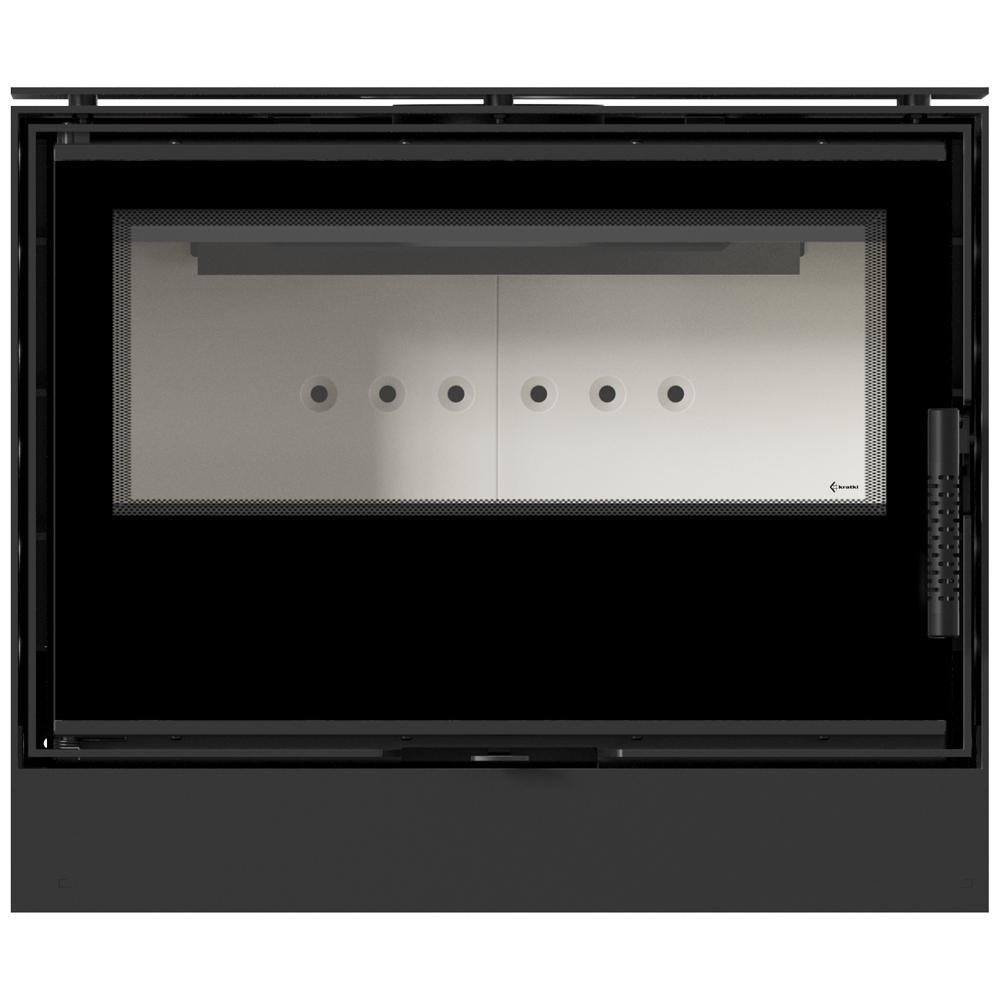 Wood burning steel stove KRATKI KARI 70 Ø 150 8 kW