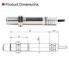 Infrared Temperature Sensor 4-20mA 0-5V 0-10V RS485 Output Industrial Non-Contact High-Precision Online Thermometer