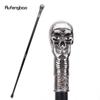 Skull Head Steampunk Walking Cane Fashion Decorative Walking Stick Gentleman Luxury Crosier Knob Walking Stick 93cm