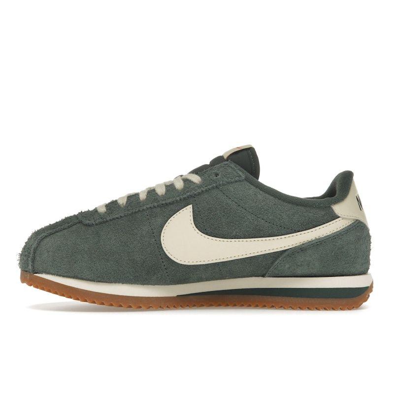Nike Cortez Vintage Vintage Green Muslin Women Sneakers Gum-Medium-Brown FJ2530-301