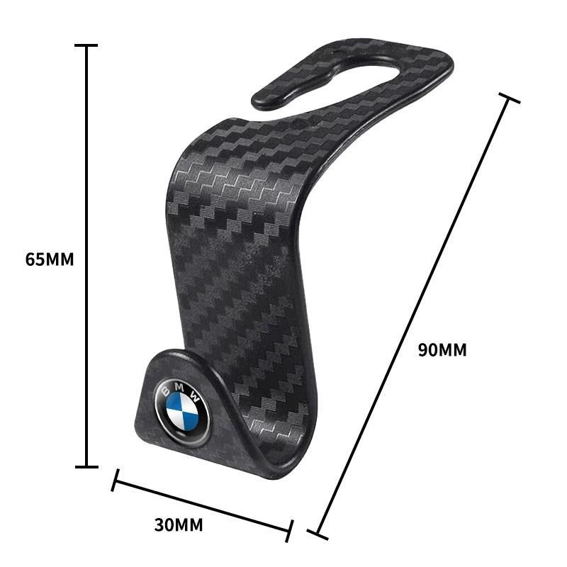 AAAXD1 1/2/4pcs Car Seat Headrest Hook Auto Back Seat Organizer Hanger For BMW X1 X2 X3 X5 X4 X6 X7 G30 G20 G32 G11 G12 F40 F30 F20 F1