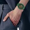 Lacoste Часы Кварцевый механизм Силиконовый ремешок 45 мм Зеленый циферблат Водонепроницаемые 100 м Мужские часы 2011367