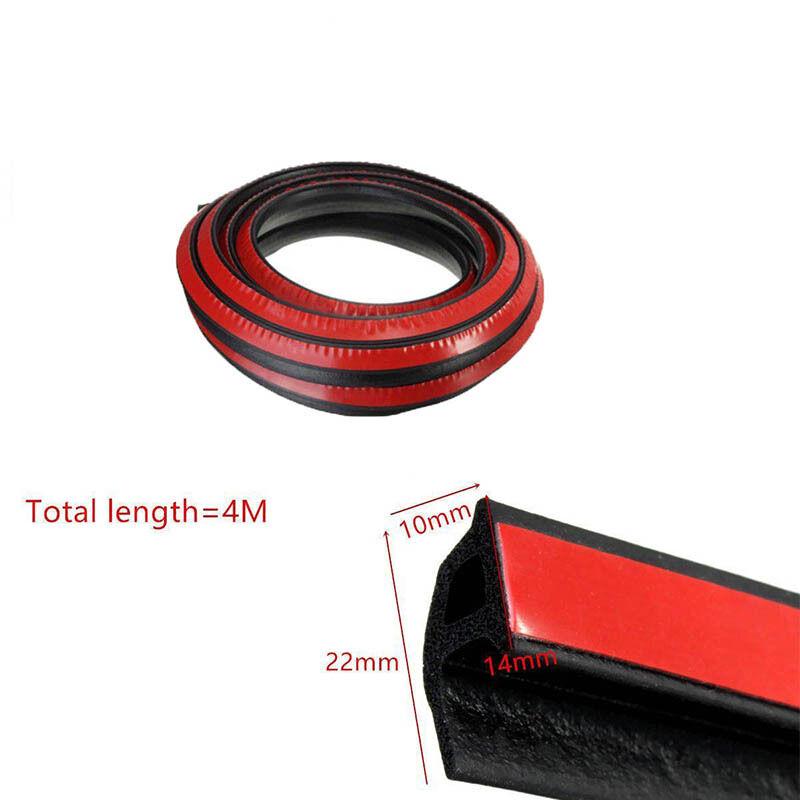 Car Truck Door Rubber Seal Strip P Shape Trim Edge Sealing 157" (4m) Trim New