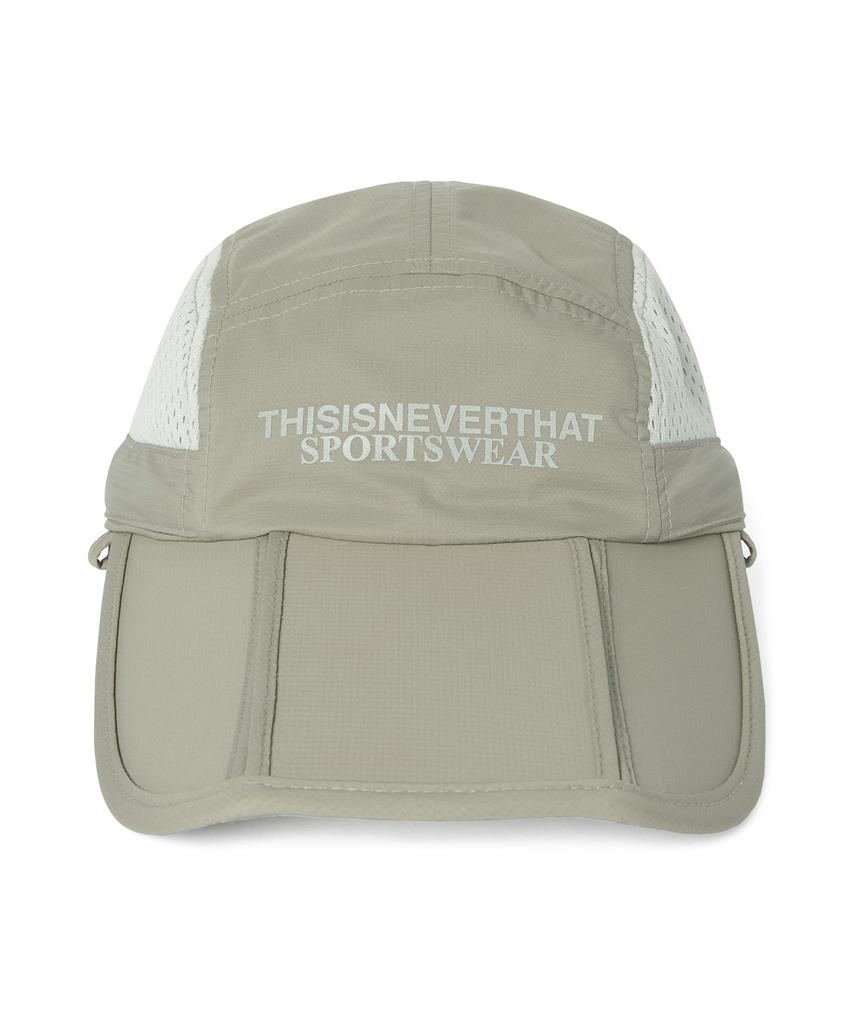 THISISNEVERTHAT Спортивная кепка с длинным козырьком от солнца Бежевая
