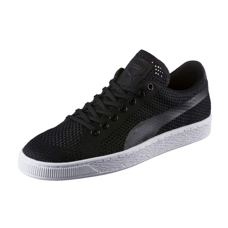 Puma Basket Classic Evoknit Кроссовки с низким верхом Кроссовки унисекс Черный 363180-03