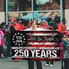 Флаг США к 250-летию, садовый флаг для украшения