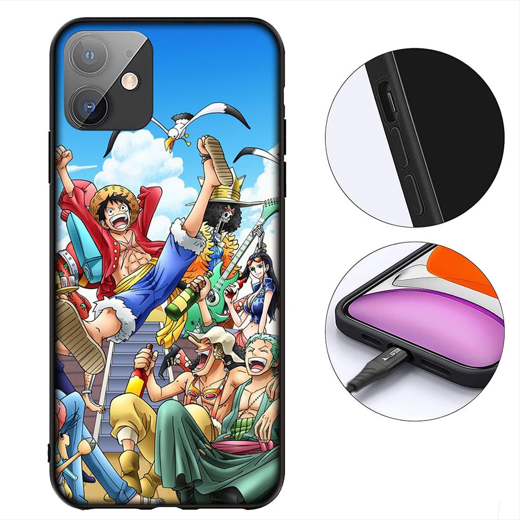 Чехол для телефона Roronoa Zoro One Luffy Pieces Nami для Apple iPhone 12 13 Mini XS 11 Pro Max 7 8 Plus + XR 8+ X SE 2020 SE3
