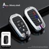 Чехол для автомобильного ключа из цинкового сплава для Toyota RAV4 Highland Coralla Hilux Fortuner Land Cruiser Camry Crown, брелок для ключей, аксессуары