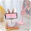 Le Support De Téléphone Portable Lapin Mignon, Peut Soulever Et Ajuster Les Accessoires De Téléphone De Bureau, Support De Téléphone, Poignée