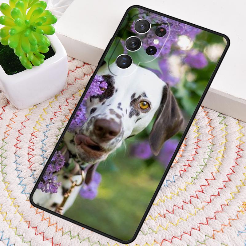 Чехол для телефона с далматинцем, милый собачий чехол для Samsung Galaxy note 10 pro S26 Ultra S23 S24 FE S25 S21 S22 PLUS, ударопрочный чехол