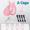 Male Hive Chastity Lock Cock Cage Prevent infidelity Invisible Lock Testicle Chastity Belt Slave Bondage Sex Toys For Men Gay