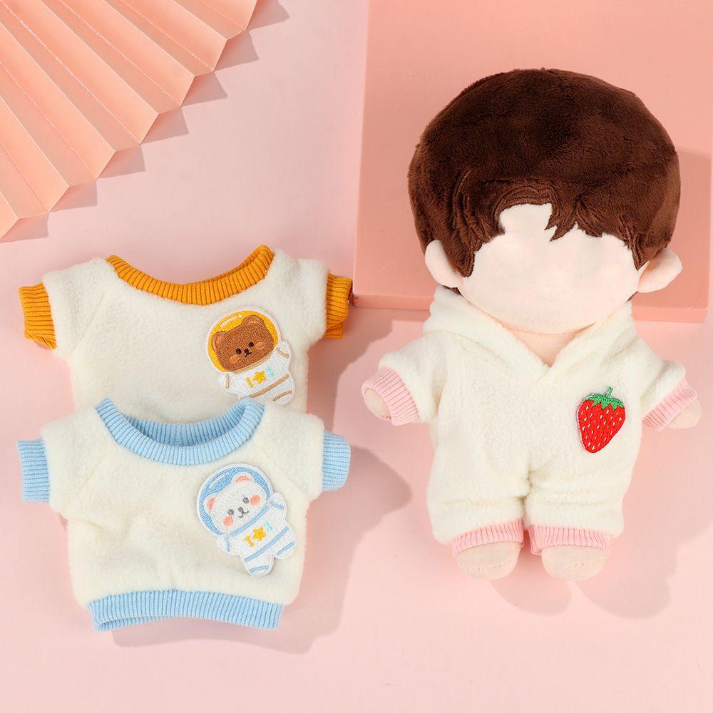 Fat Plush Doll Children's Toy Mini Wear Doll's Clothing Cotton Doll Clothes Conjoined Garment