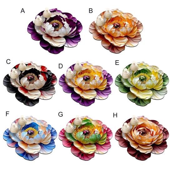 3D Dish Drying Mat Absorbent Kitchen Drying Mat Floral Reusable Washable Dish Drying Pad Non-slip Dish Rack Mats for Kitchen Counter